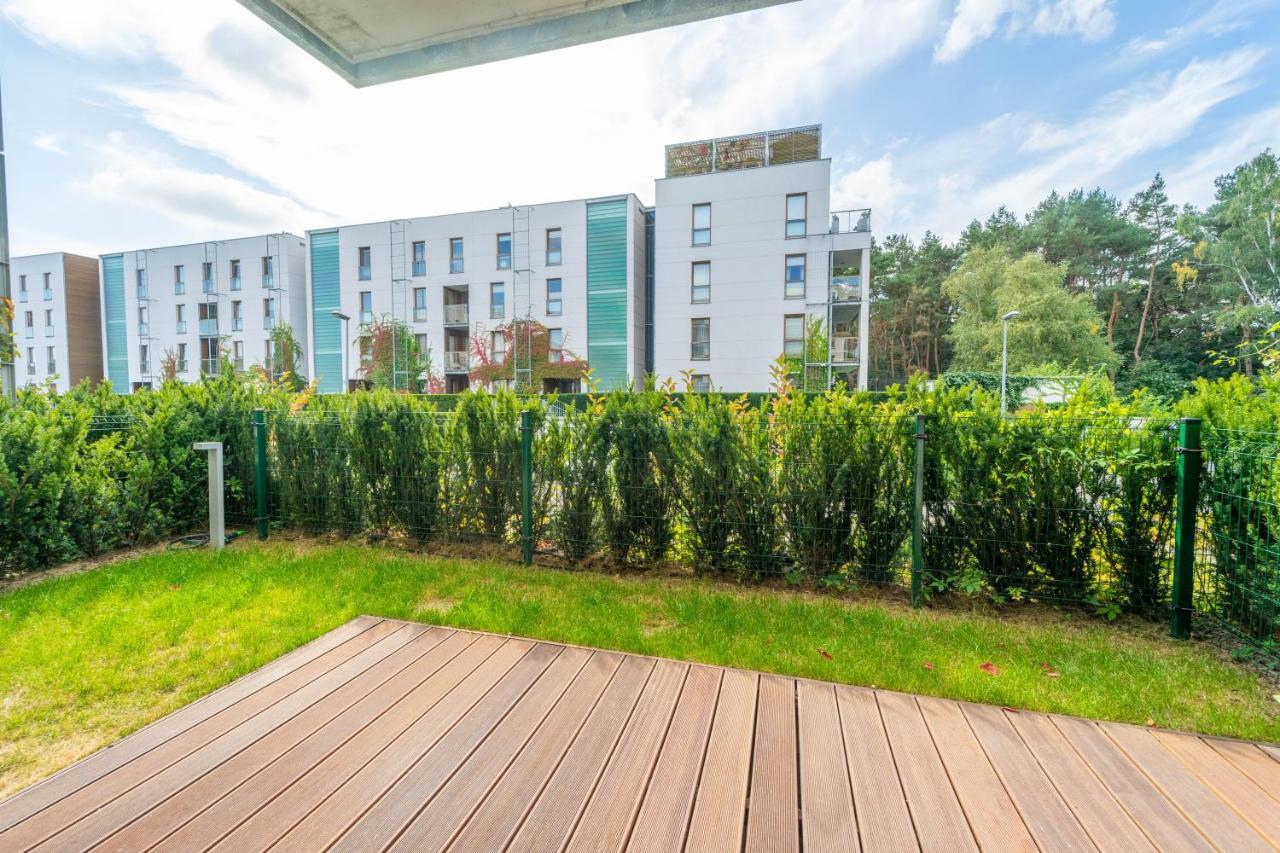 Nadmorski Dwor - Green Apartment Gdańsk Kültér fotó