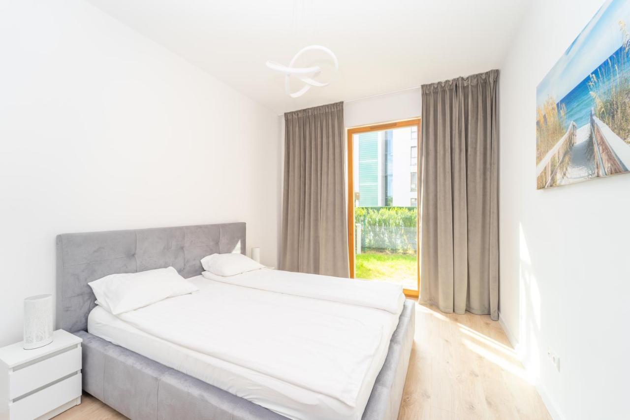 Nadmorski Dwor - Green Apartment Gdańsk Kültér fotó