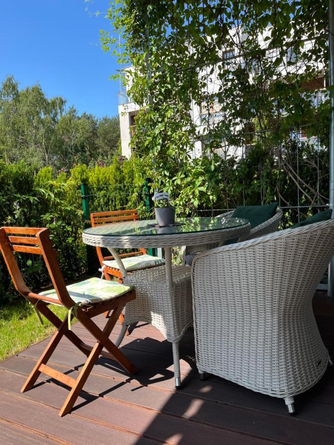 Nadmorski Dwor - Green Apartment Gdańsk Kültér fotó